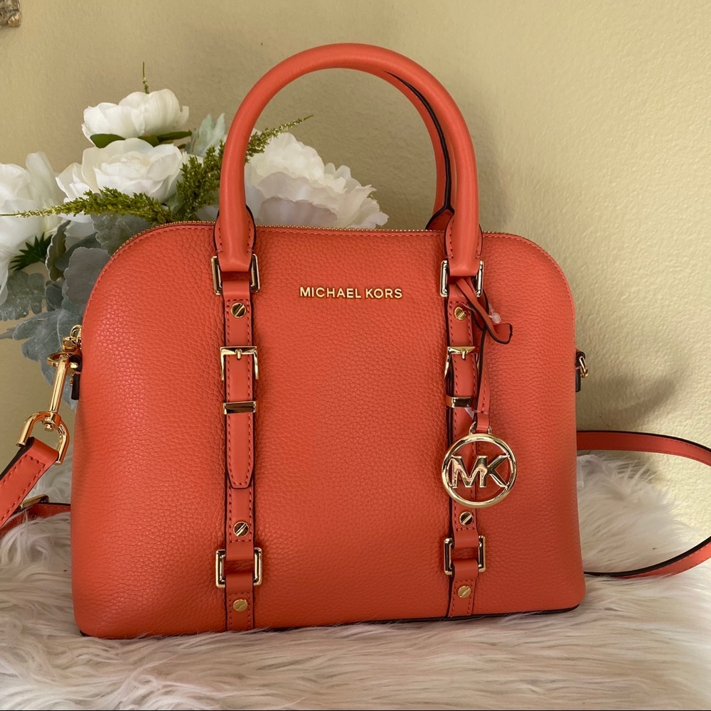 New Michael Kors Bedford legacy satchel - Picture 1 of 10
